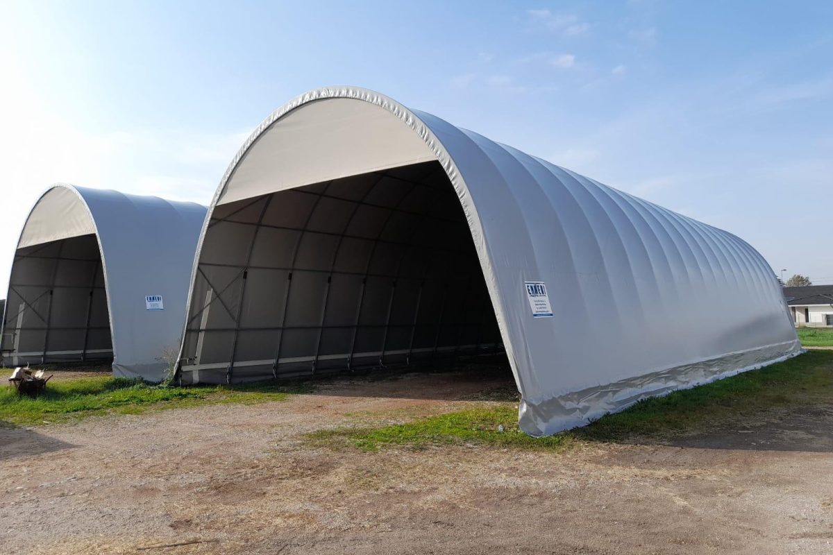 Coperture PVC su misura