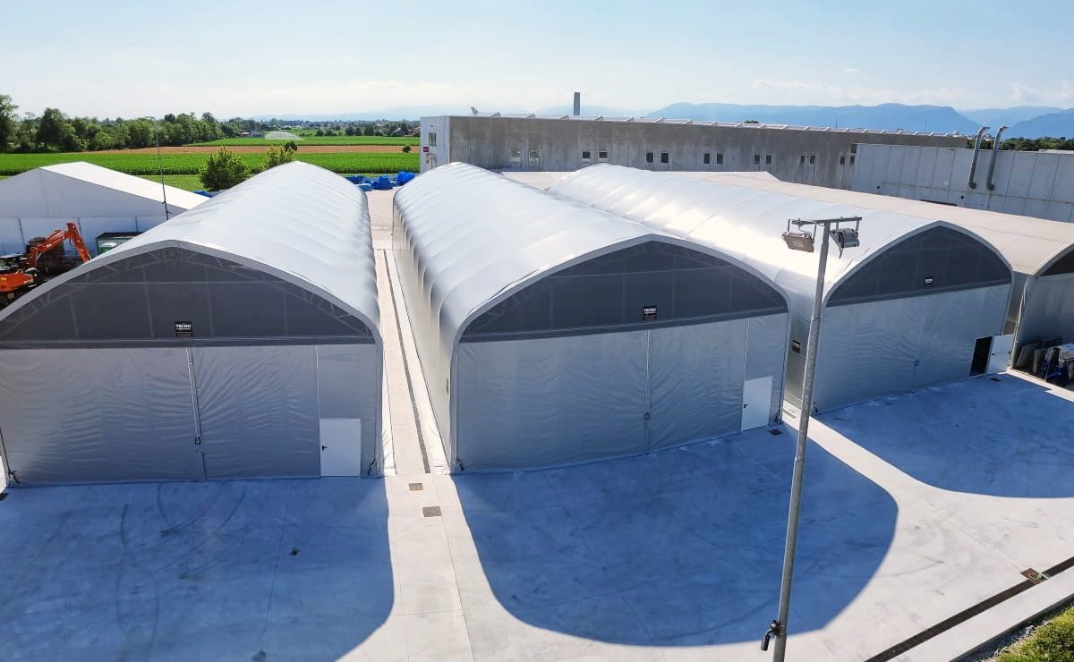 Strutture industriali in PVC